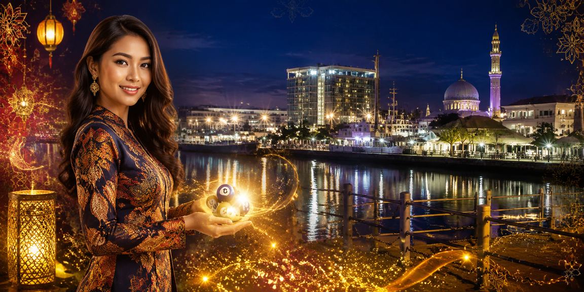 Lottery promotions and exclusive offers with a Malaysian batik theme
